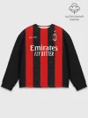 Мужской свитшот базовый / AC MILAN 20/21 - ДОМАШНЯЯ