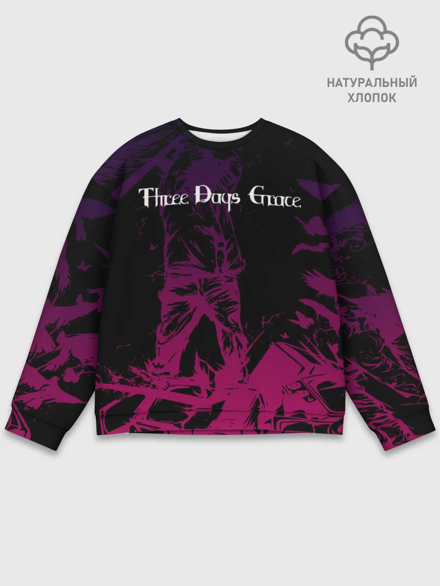 Мужской свитшот базовый / THREE DAYS GRACE.
