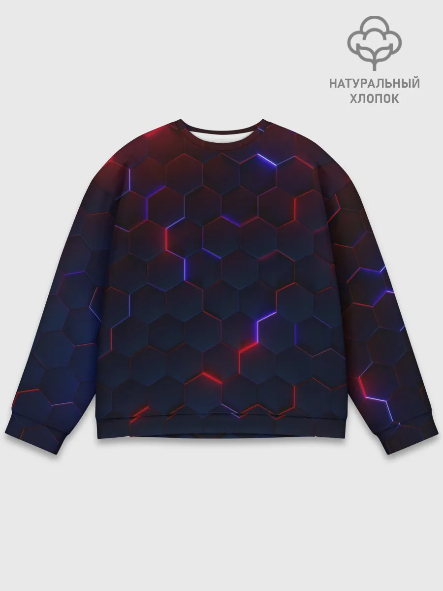 Мужской свитшот базовый / Light Background