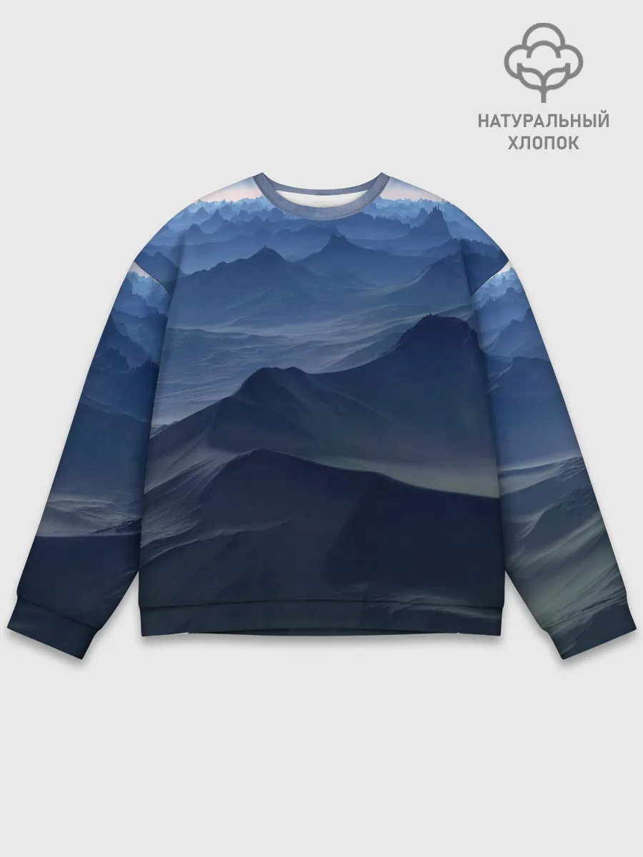 Мужской свитшот базовый / Горный массив