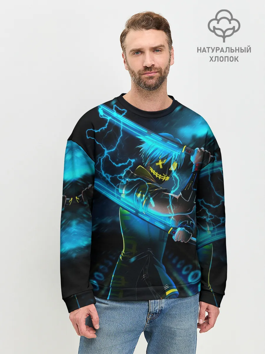Мужской свитшот базовый / NEON SAMURAI