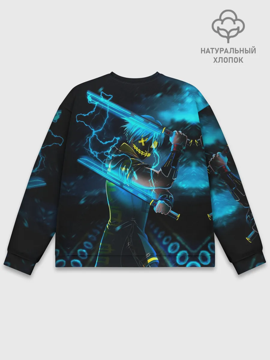 Мужской свитшот базовый / NEON SAMURAI