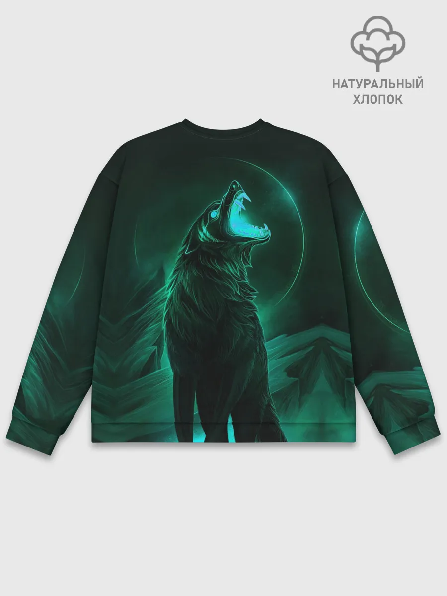 Мужской свитшот базовый / Оборотень