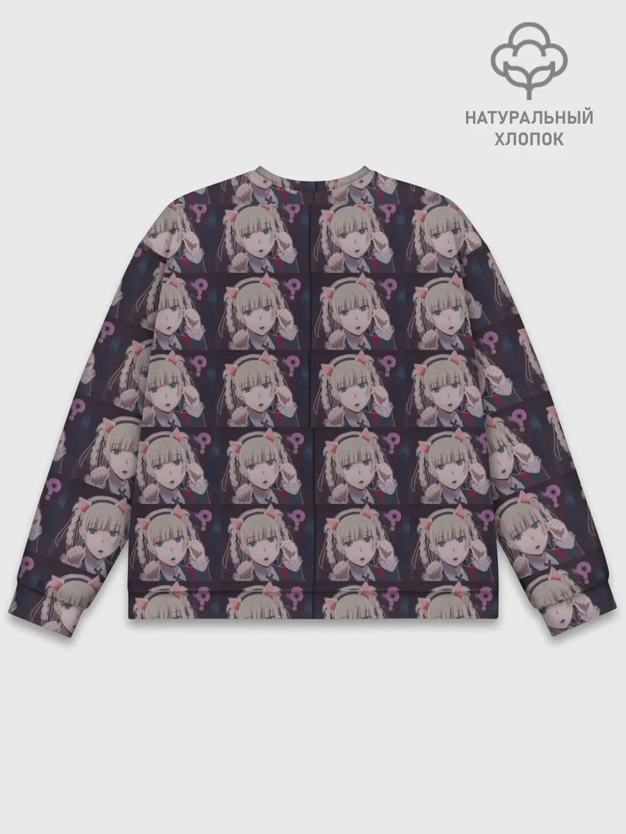 Мужской свитшот базовый / Кирари Момобами Неко