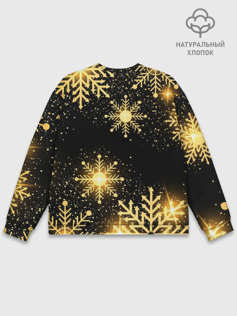 Мужской свитшот базовый / AMONG US НОВОГОДНИЙ