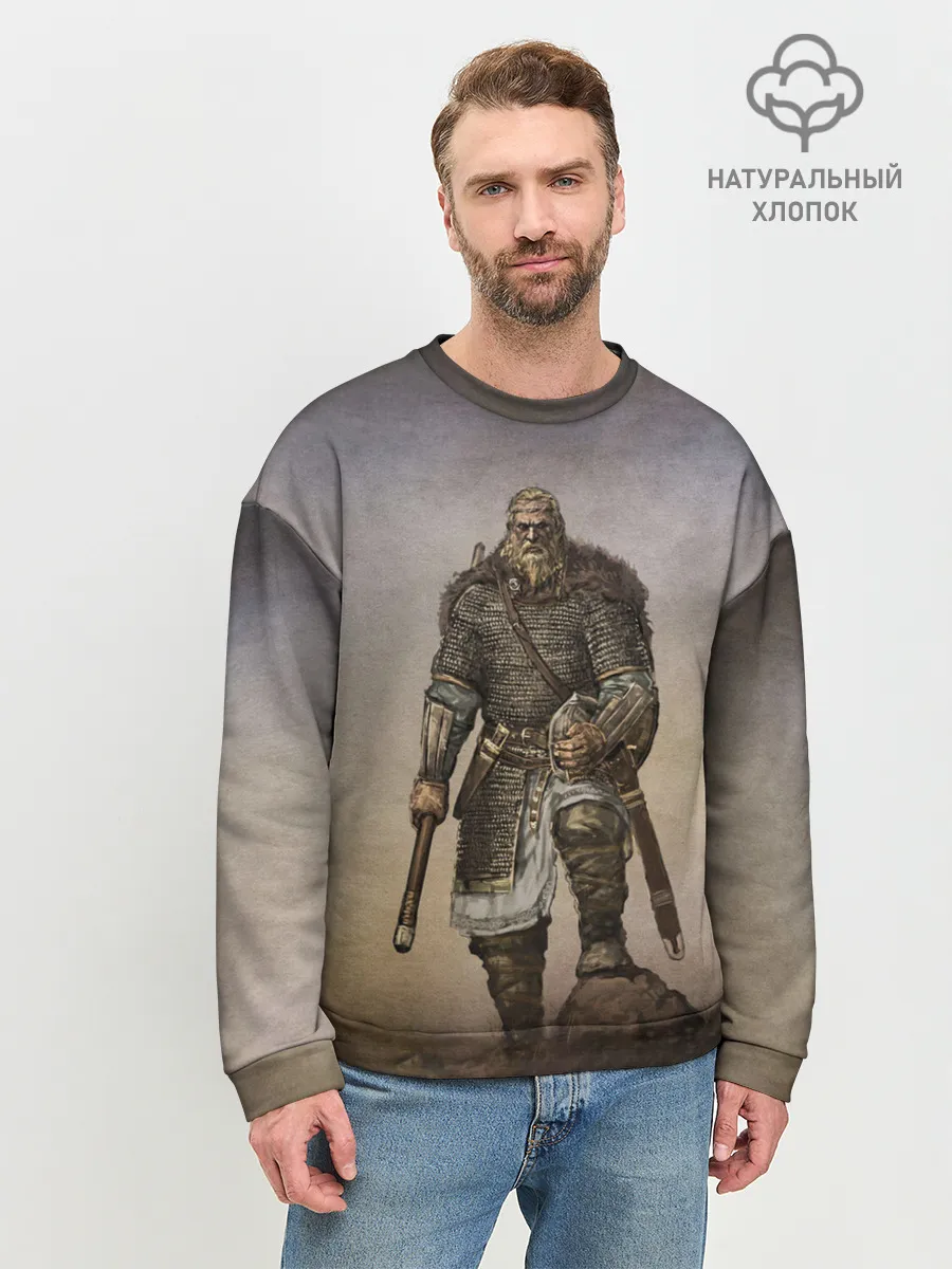 Мужской свитшот базовый / СЛАВА РУСИ