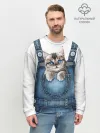 Мужской свитшот базовый / КОТЕНОК В КАРМАНЕ