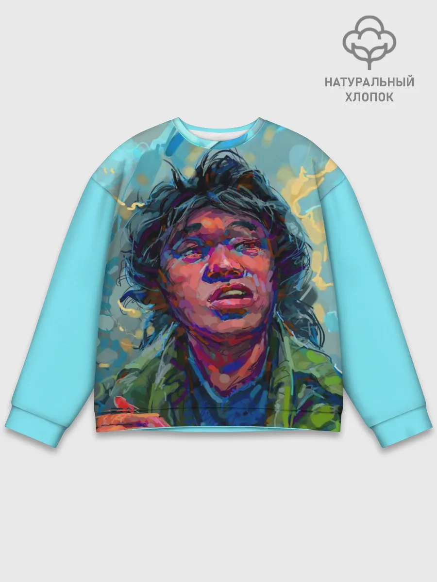 Мужской свитшот базовый / Цой