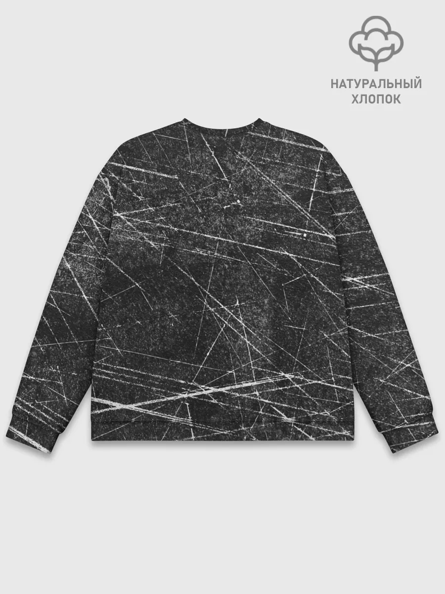Мужской свитшот базовый / Царапины