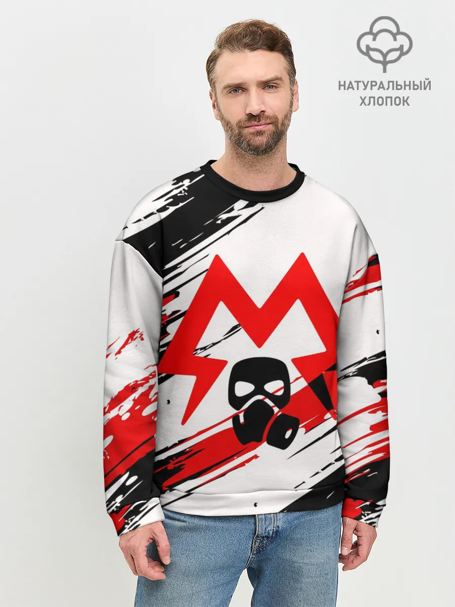 Мужской свитшот базовый / METRO EXODUS SPARTA