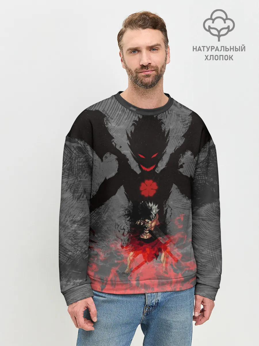 Мужской свитшот базовый / демон Либе