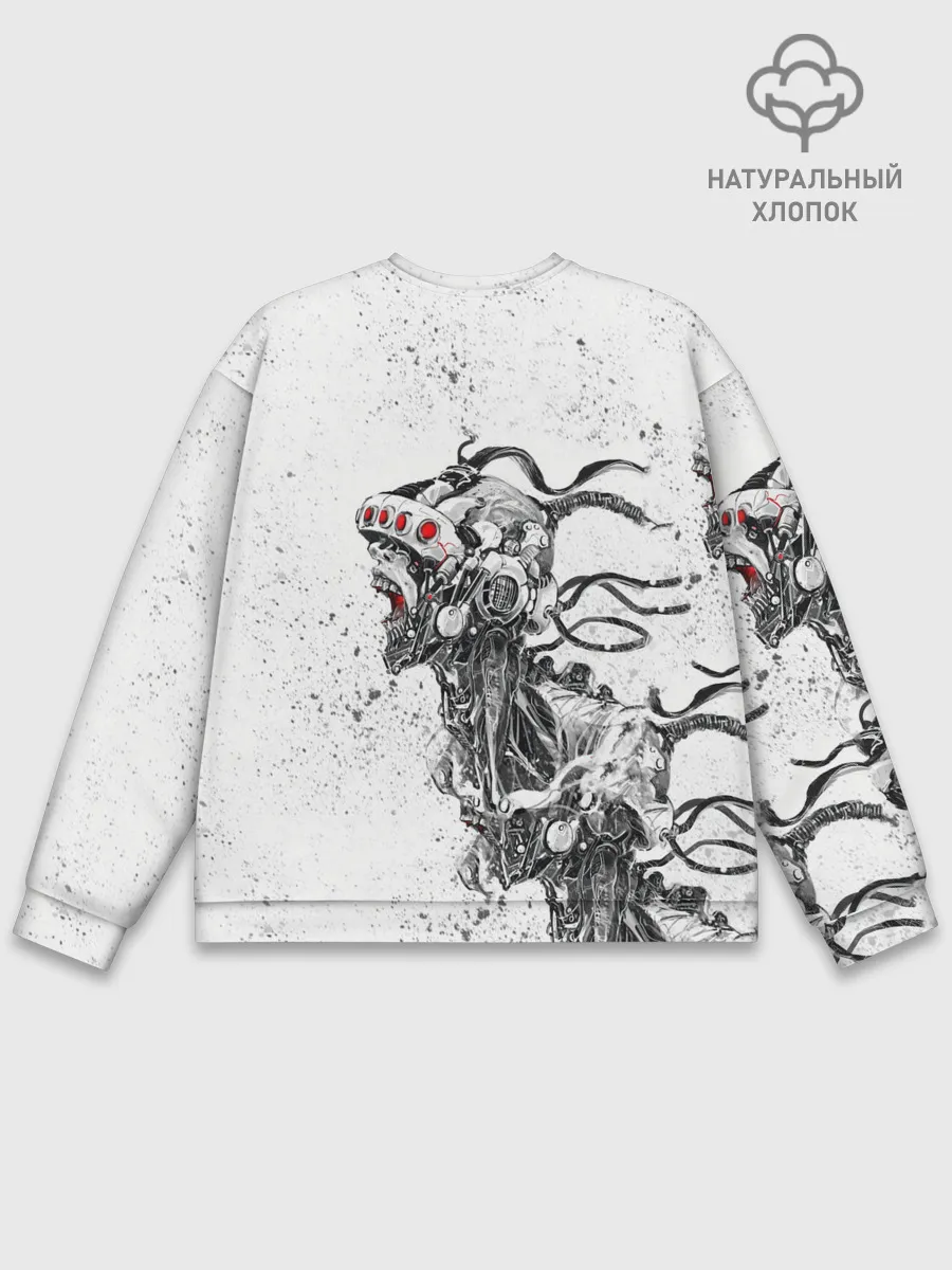 Мужской свитшот базовый / CYBERPUNK 2077