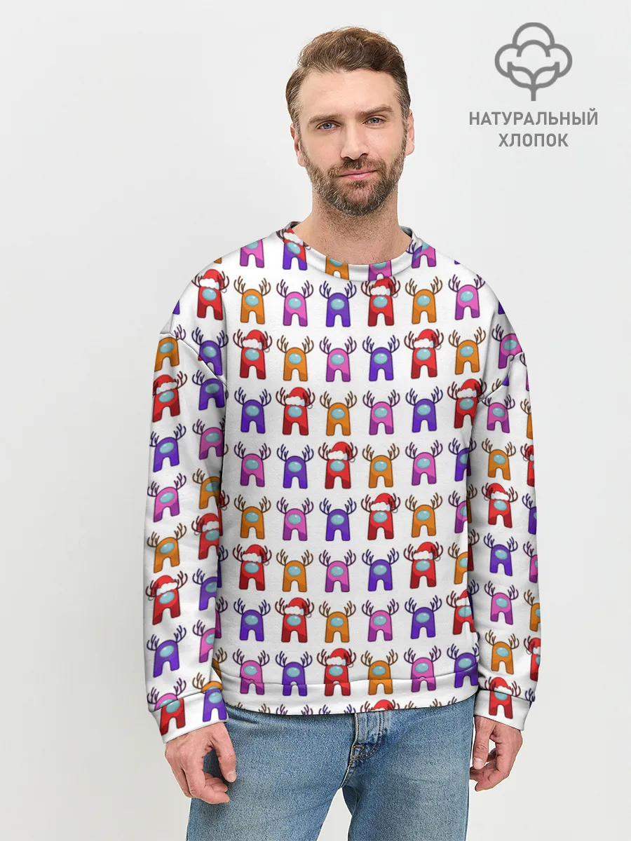 Мужской свитшот базовый / Among Us