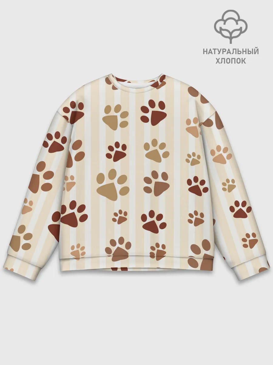Мужской свитшот базовый / Лапки