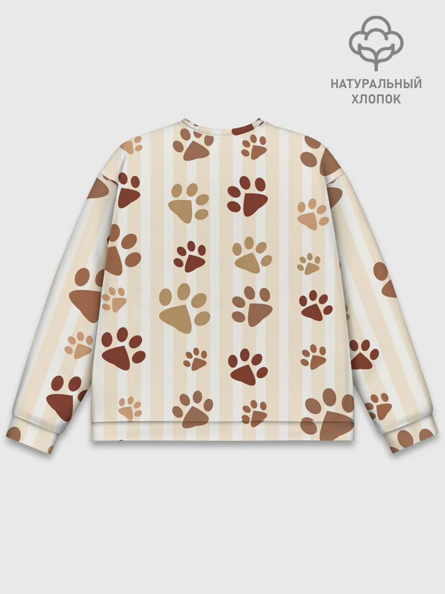 Мужской свитшот базовый / Лапки