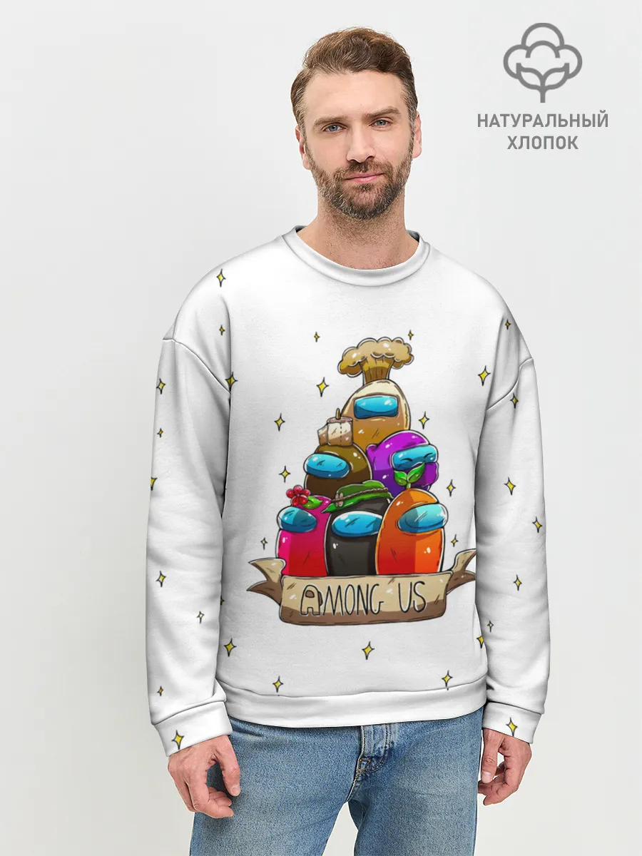 Мужской свитшот базовый / Among Us