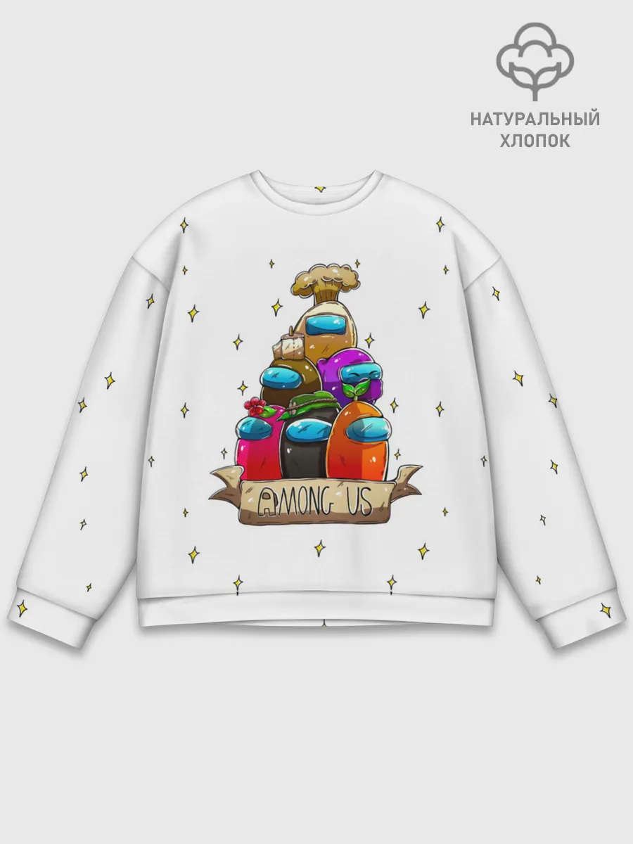 Мужской свитшот базовый / Among Us
