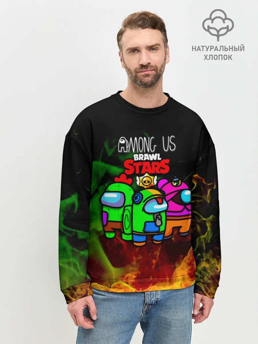 Мужской свитшот базовый / Among Us