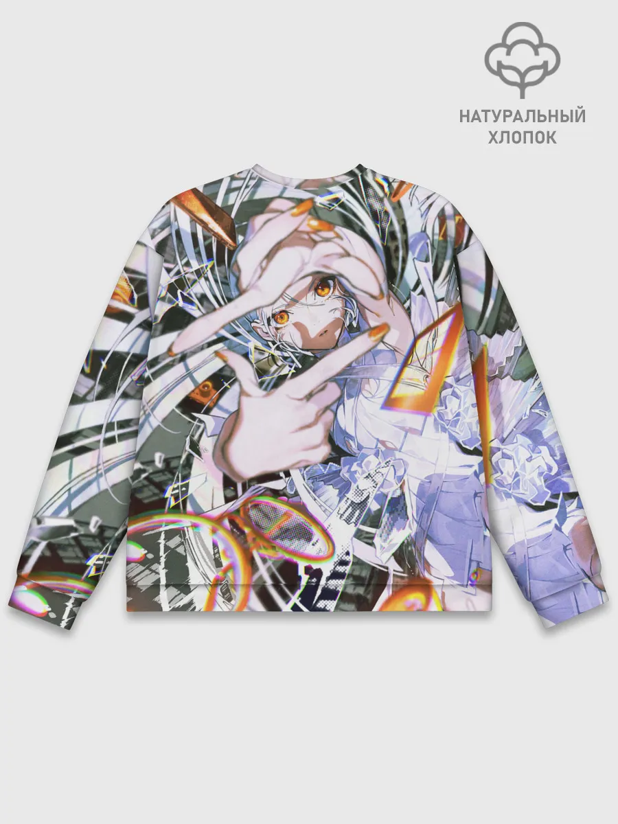 Мужской свитшот базовый / Anime girl art