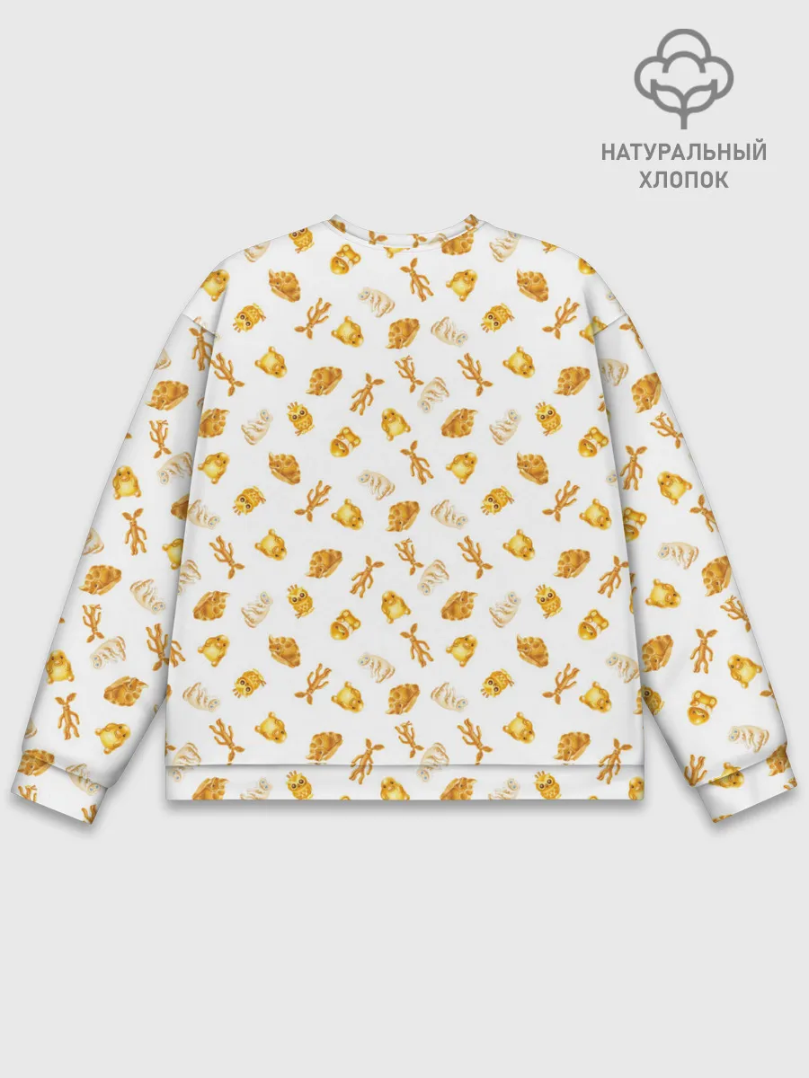 Мужской свитшот базовый / Baby Niffler Sticker