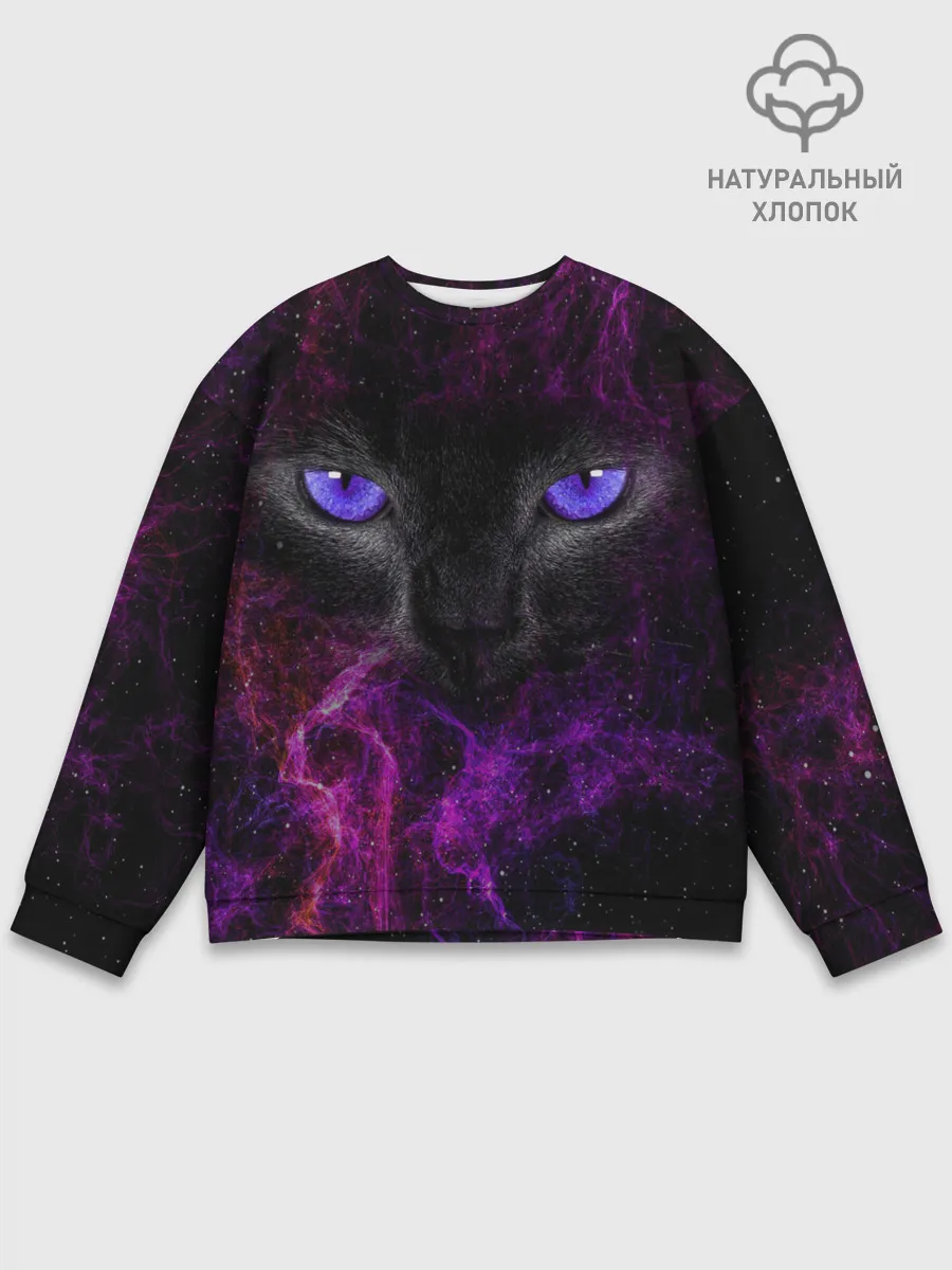 Мужской свитшот базовый / Кот