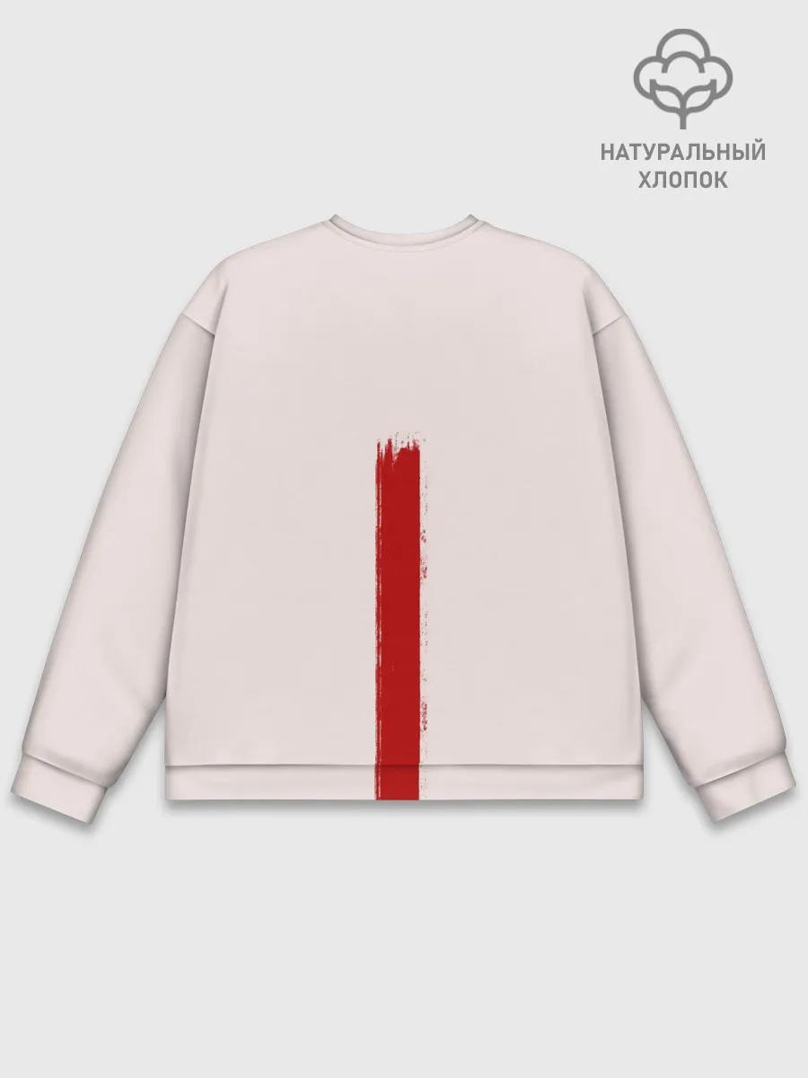 Мужской свитшот базовый / Обычная девушка