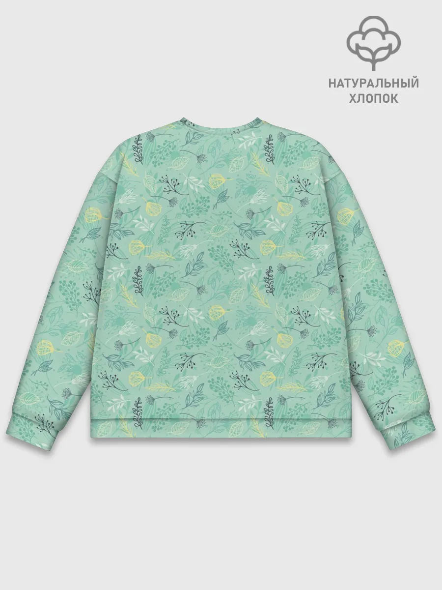 Мужской свитшот базовый / Гербарий