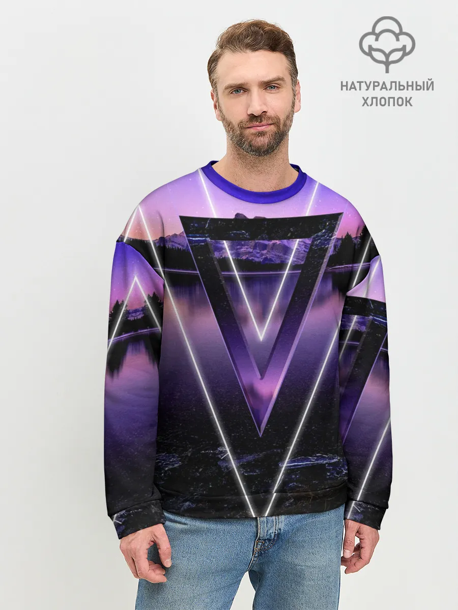 Мужской свитшот базовый / ОЗЕРО