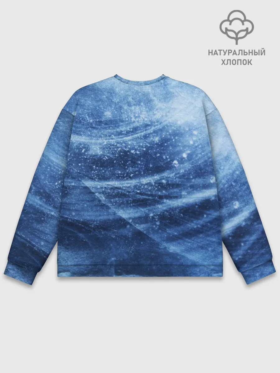 Мужской свитшот базовый / Among us Happy New Year