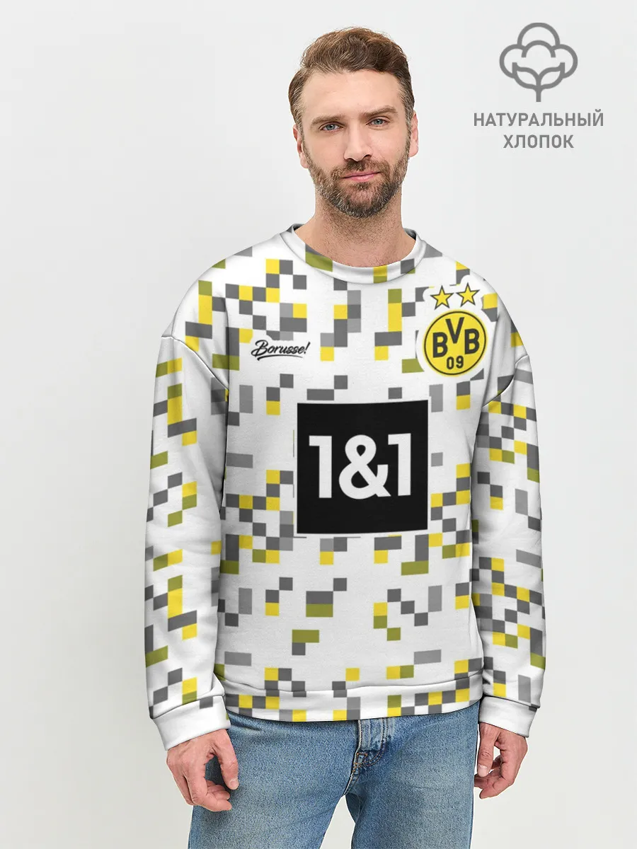 Мужской свитшот базовый / BORUSSIA резервная сезон 20/21