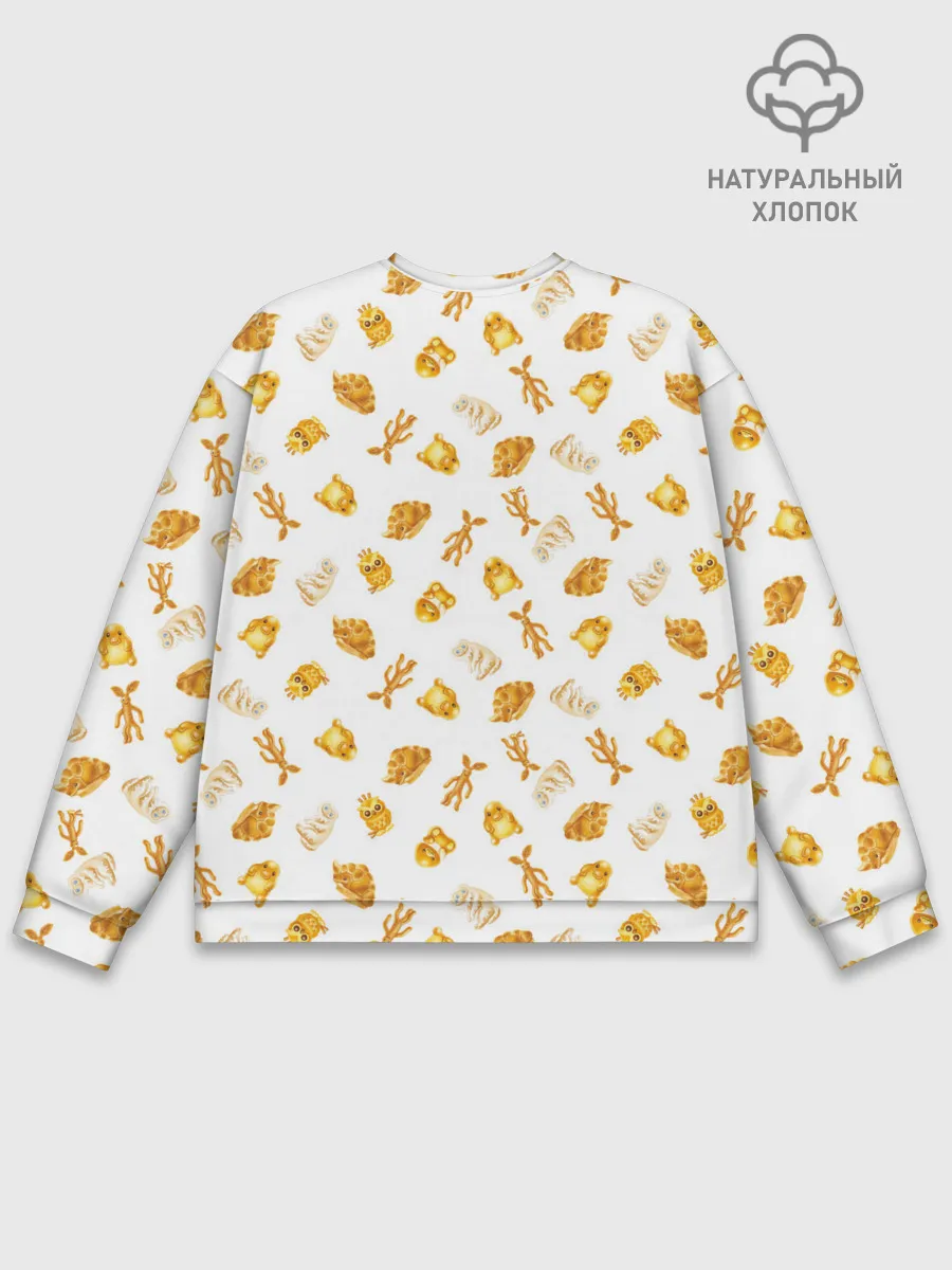Мужской свитшот базовый / Baked Goods Kowalski Pattern
