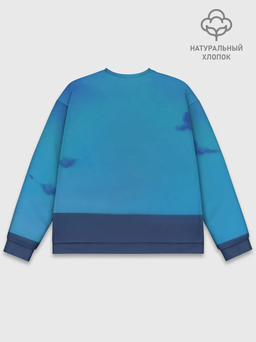 Мужской свитшот базовый / Tower of god Khun Aguero