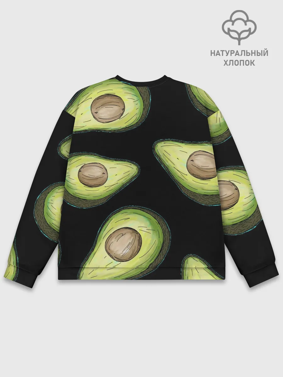 Мужской свитшот базовый / Авокадо