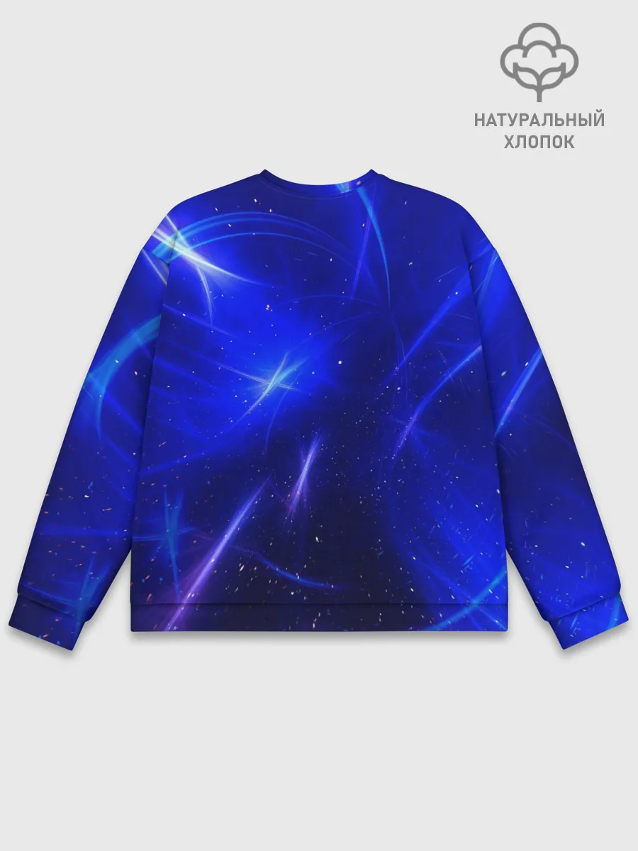 Мужской свитшот базовый / Космический вихрь
