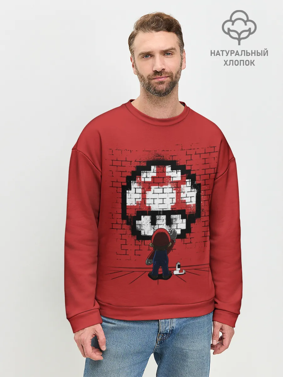 Мужской свитшот базовый / Mario