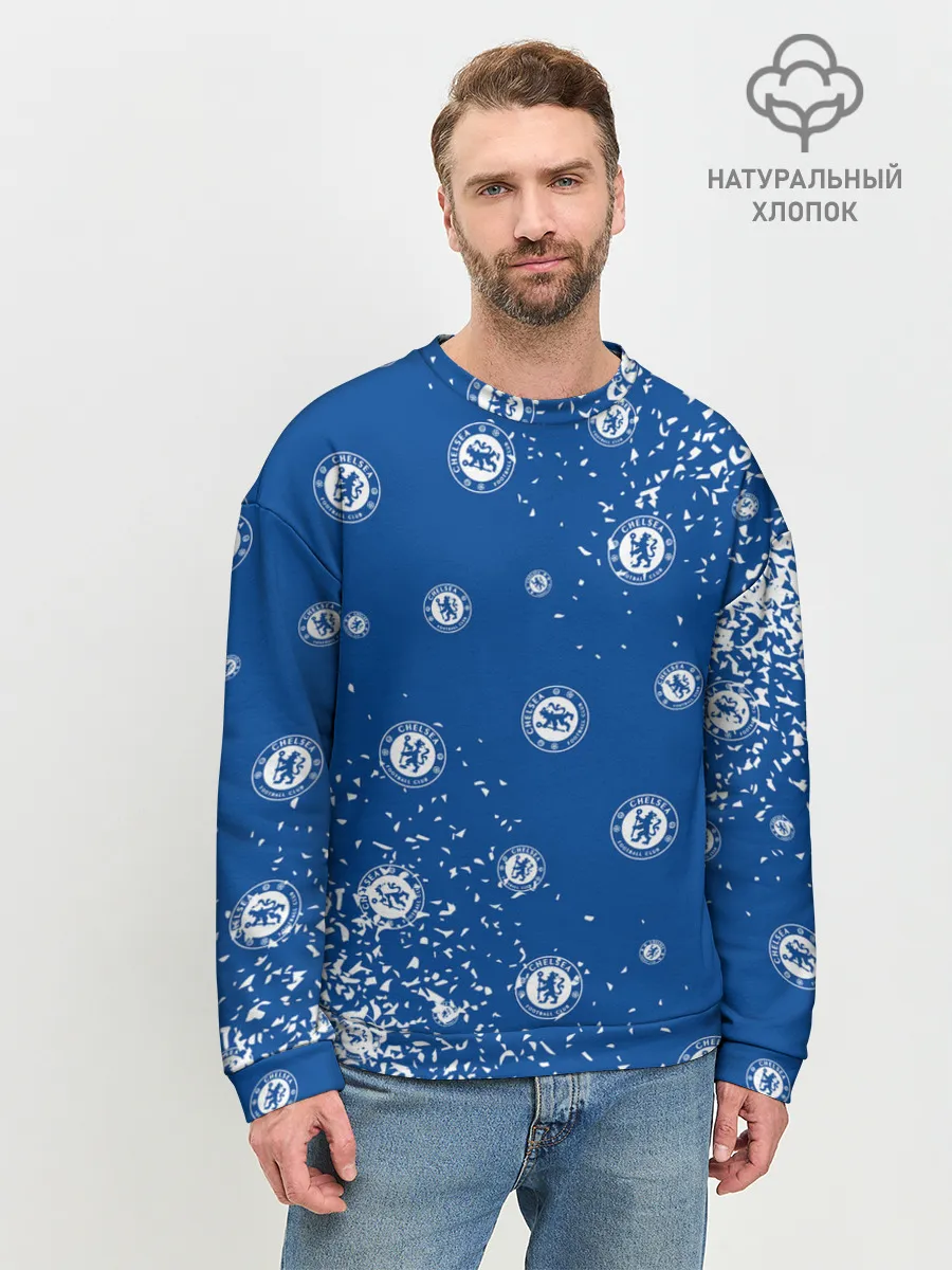 Мужской свитшот базовый / CHELSEA F.C. / ЧЕЛСИ