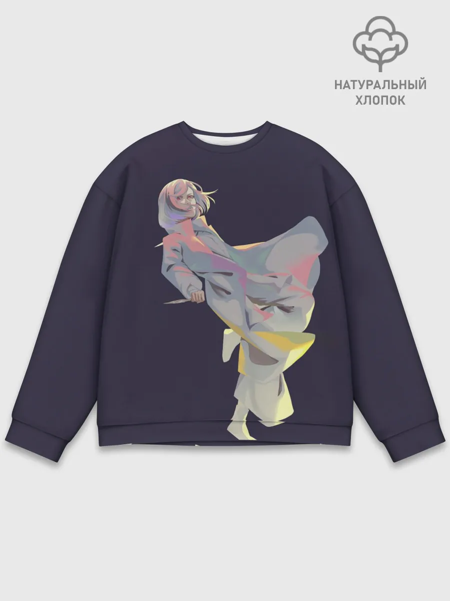 Мужской свитшот базовый / Маньяк акудама