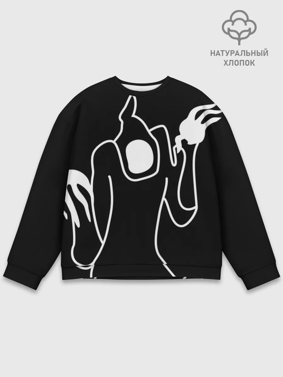 Мужской свитшот базовый / Haunted Family