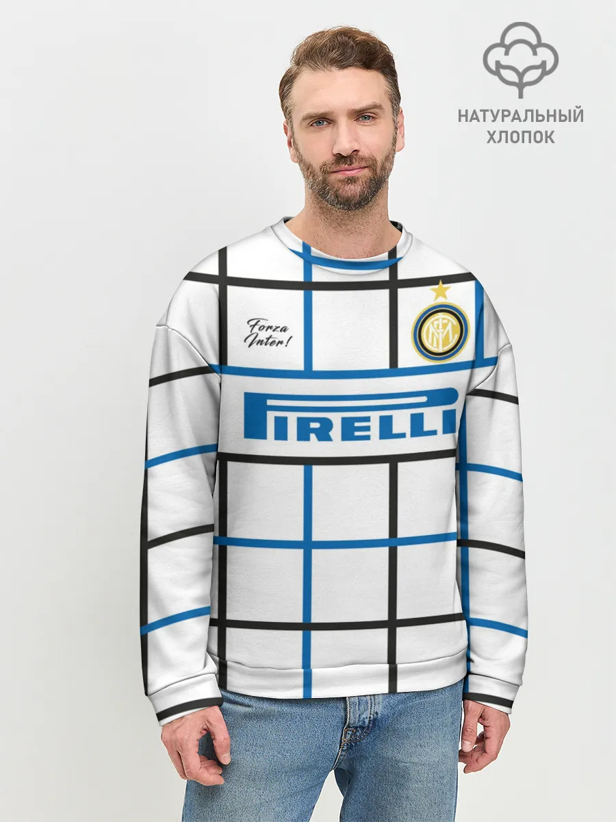 Мужской свитшот базовый / INTER выездная 20/21