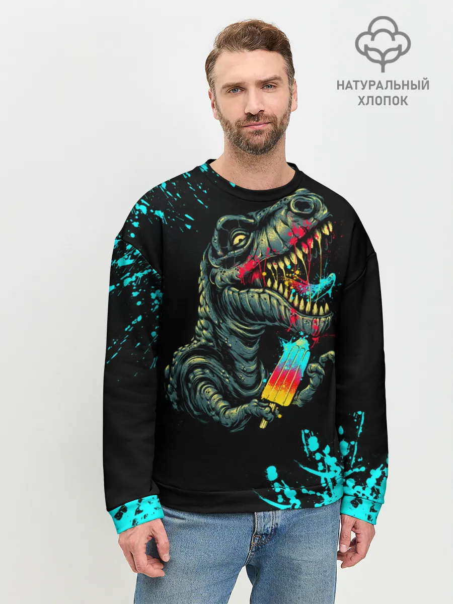 Мужской свитшот базовый / Godzilla