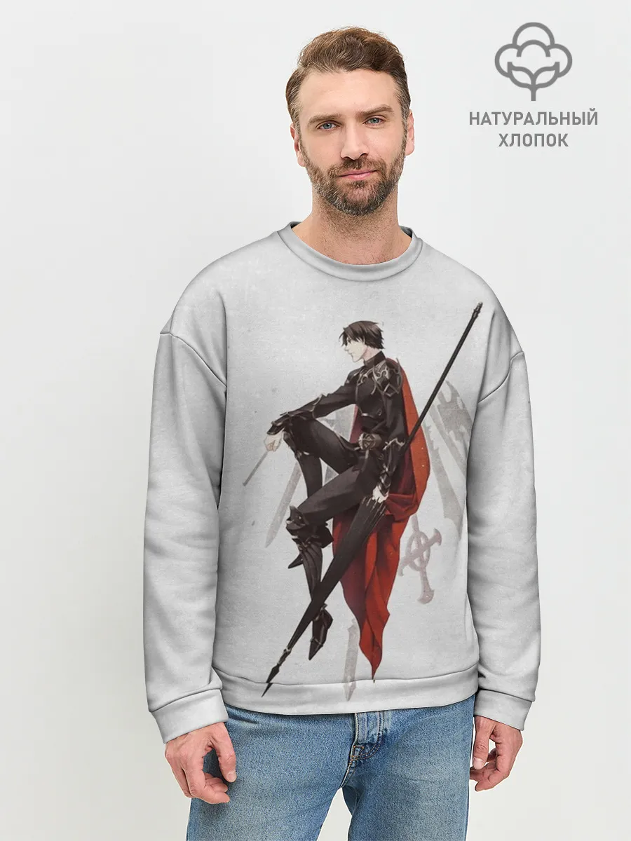 Мужской свитшот базовый / Бог «Славы»