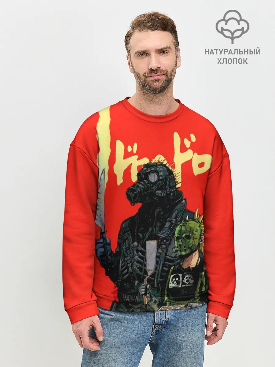 Мужской свитшот базовый / Dorohedoro Кайман