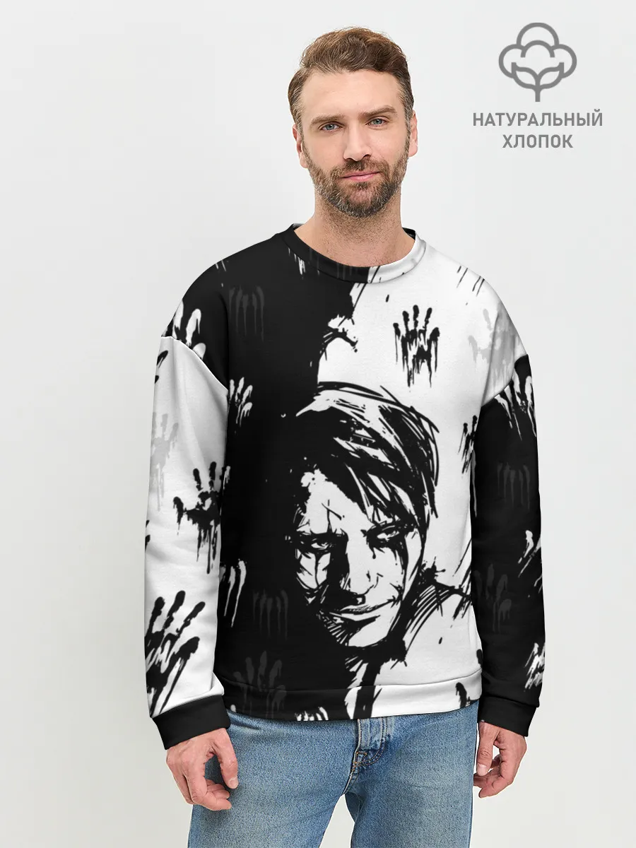 Мужской свитшот базовый / DEATH STRANDING