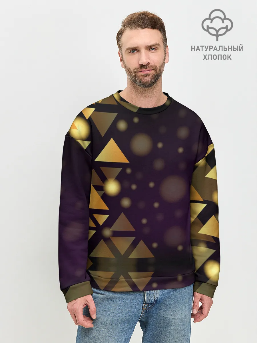 Мужской свитшот базовый / Geometry