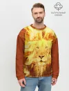 Мужской свитшот базовый / Лев