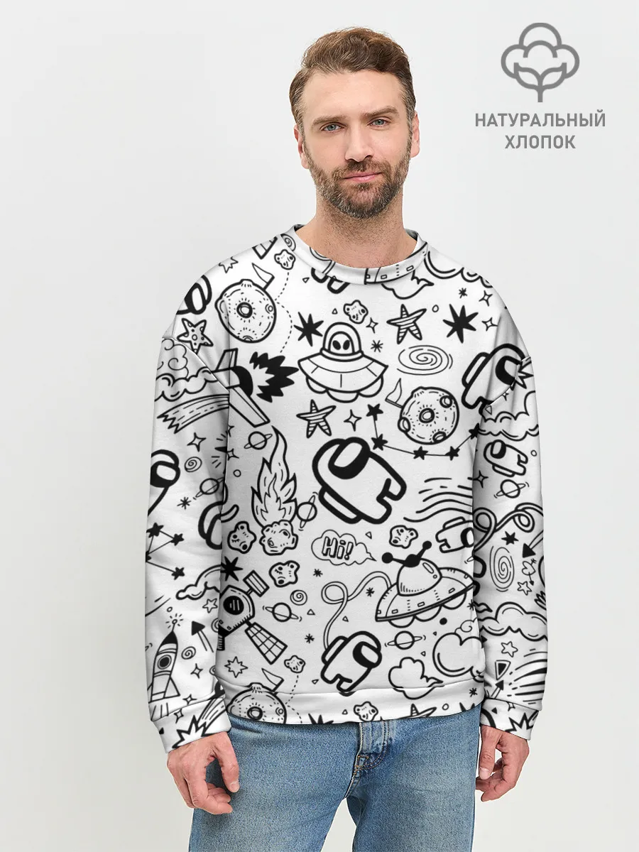 Мужской свитшот базовый / AMONG US