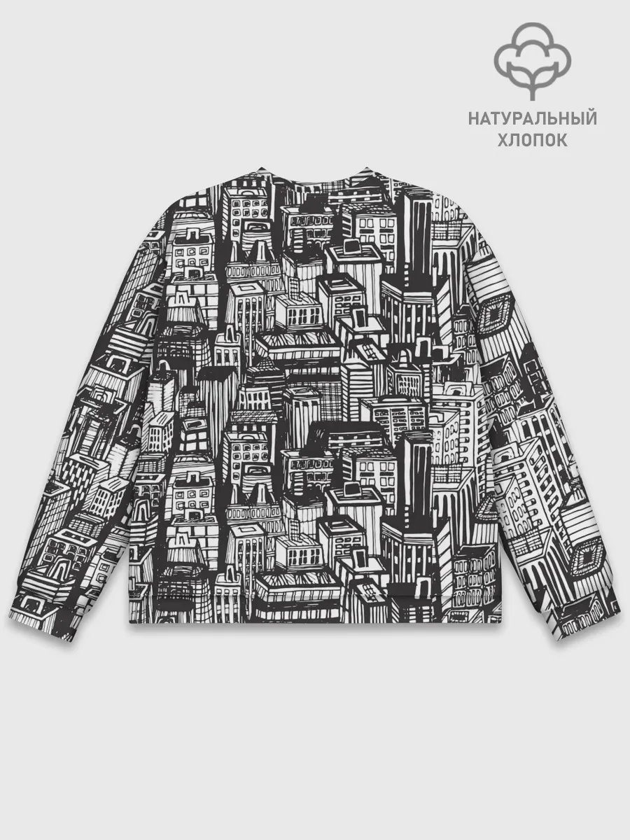 Мужской свитшот базовый / Бесконечный город