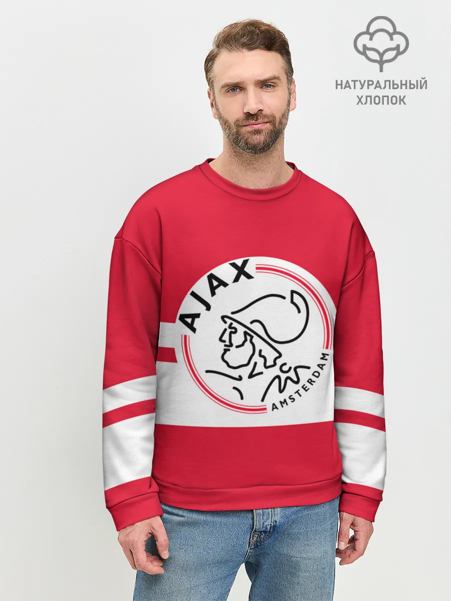 Мужской свитшот базовый / AJAX AMSTERDAM