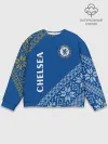 Мужской свитшот базовый / CHELSEA F.C. - Новый Год