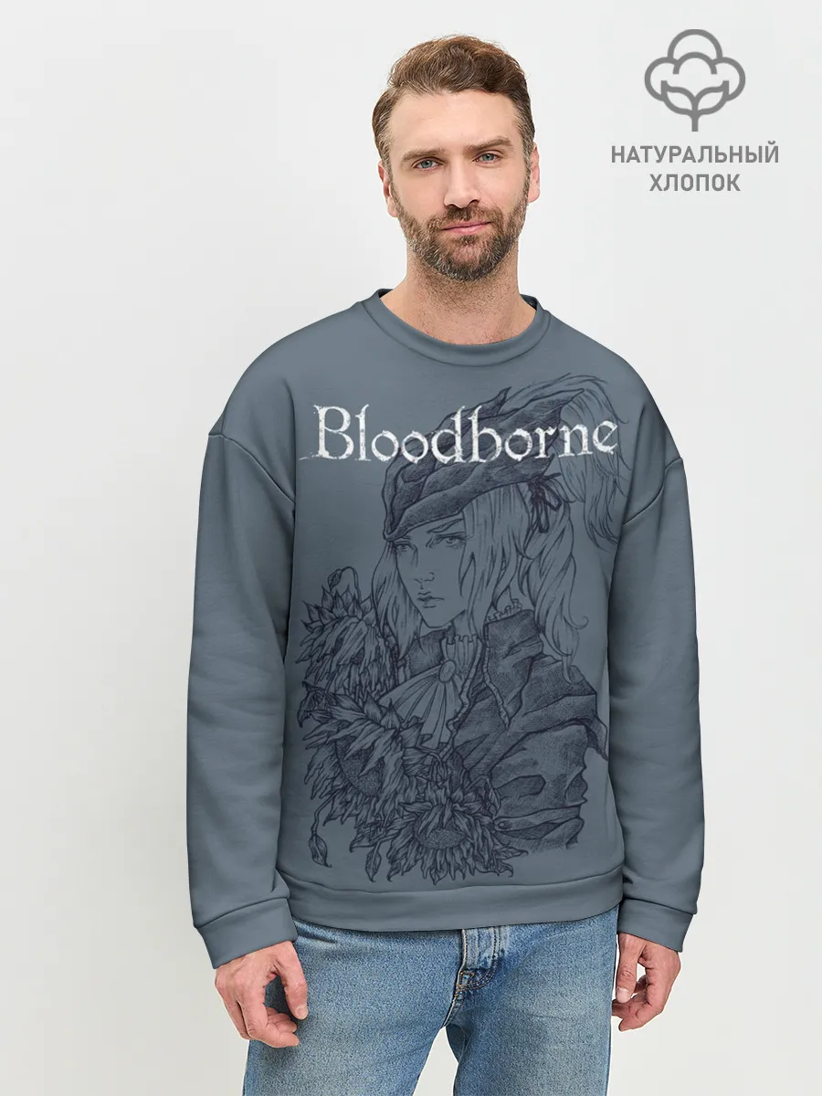 Мужской свитшот базовый / Bloodborne
